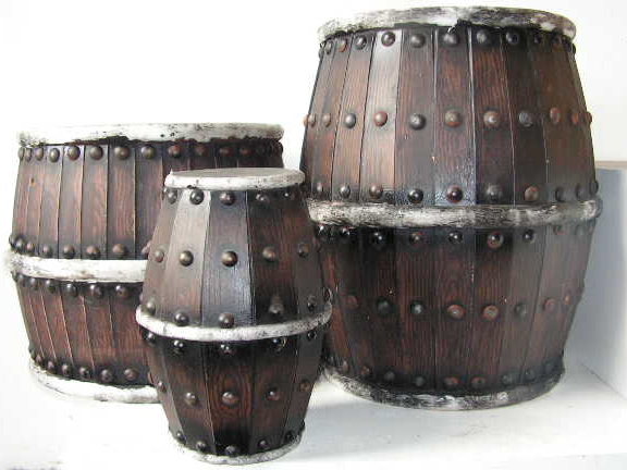 BARREL, Set of 3 - Small, Medium & Large (Theatrical)